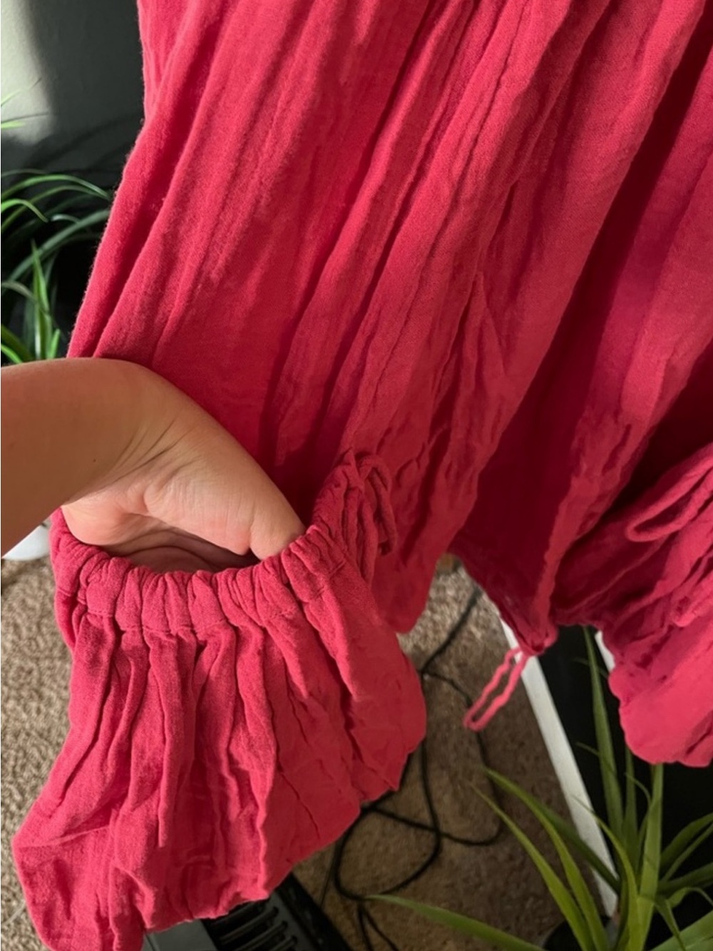 Free People Fuchsia Mini Dress - Picture 9 of 9